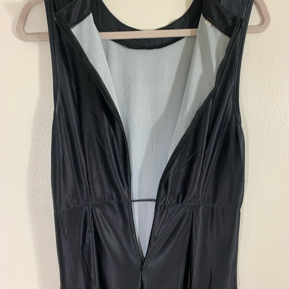 Long black and white dress - Picture 5 of 6